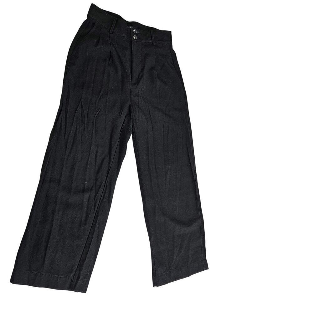Madewell Black High Waist Dress Pants Work Wear Size 0